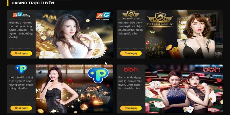 Sức hút lớn đến từ sảnh casino 888B